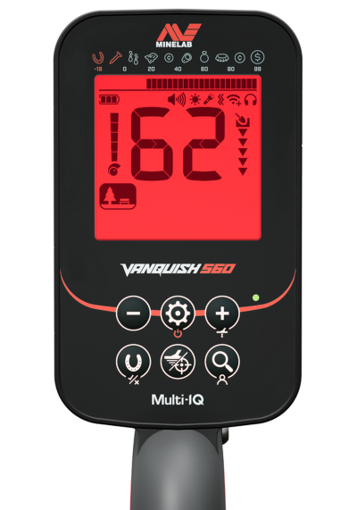 Minelab Vanquish Objekttöne