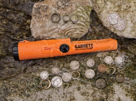 Garrett Pro-Pointer AT mit münzen